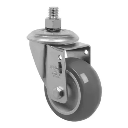 Rodinha/Rodízio Gle 312 Bp Para Carrinho C / Roda 3 Pol E Espiga.