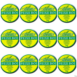 12x Pomada Curador Peixe Boi - 20g