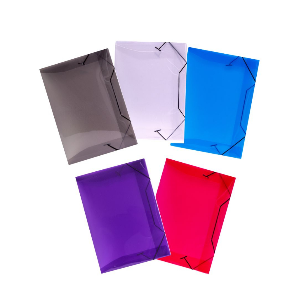 Pasta  A4 Com Elástico Diversas Cores Escolar 22cmx31cm 1Uni em Oferta na Shopee