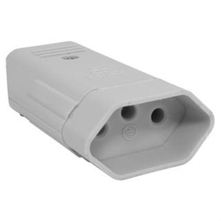 Adaptador De Tomada Plug Femea 10/a