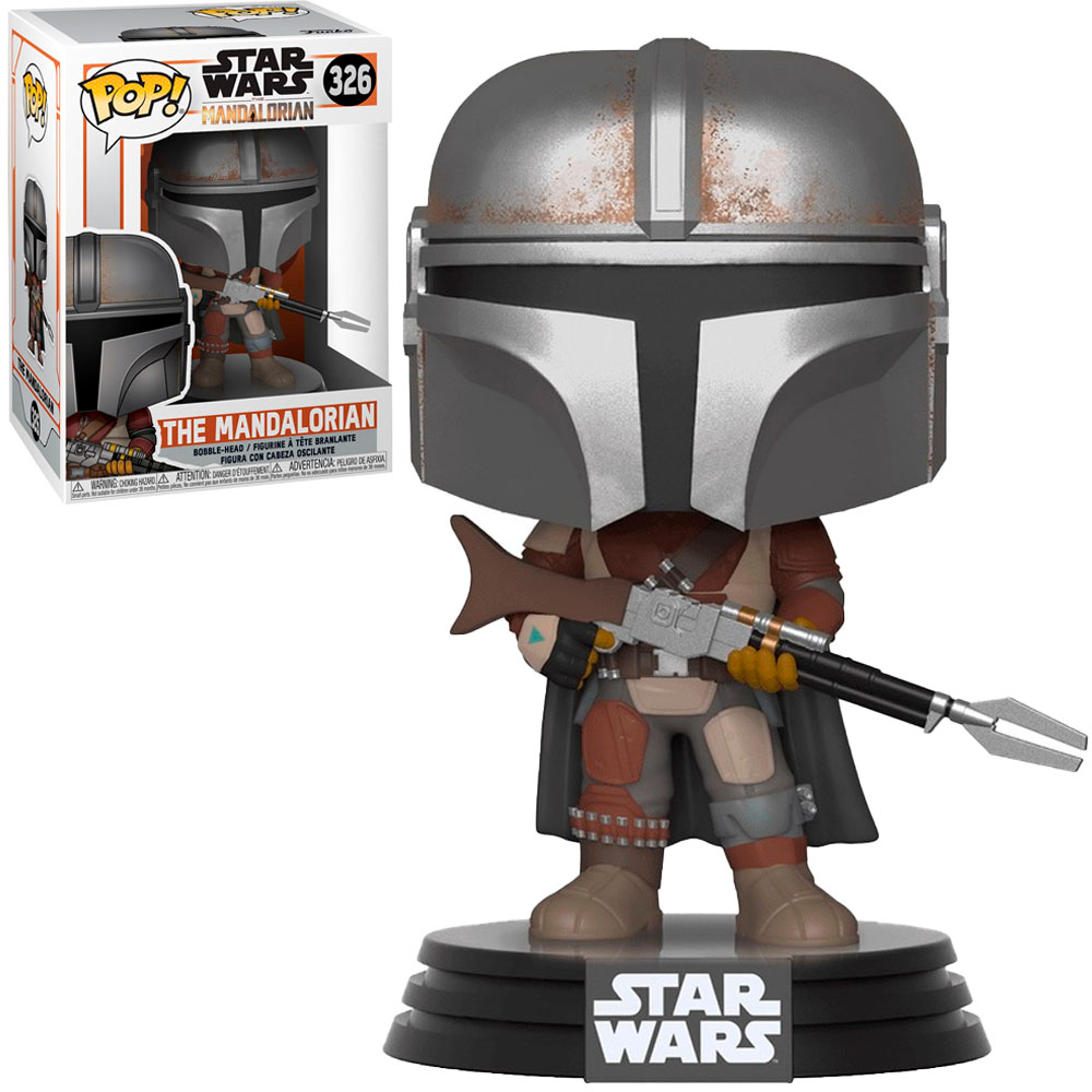 FUNKO POP STAR WARS  THE MANDALORIAN 326 NOVO ORIGINAL