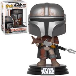 FUNKO POP STAR WARS THE MANDALORIAN 326 NOVO ORIGINAL
