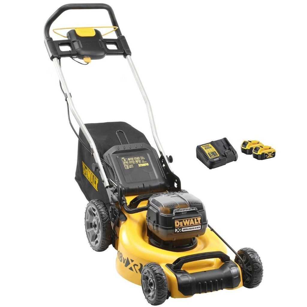 Cortador Grama DeWalt DCMW564P2-XE 36V (18V x 2) 5.0Ah XR Li-ion Bateria Sem escova sem fio Cortador Grama