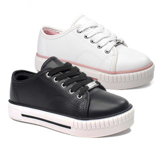 Tênis Menina Casual In Napa Juvenil Molekinha 2565.105 em Oferta na Shopee