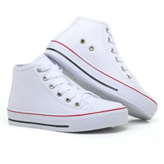 Tênis Infantil Botinha Star Casual Tradicional Confortável Super Leve