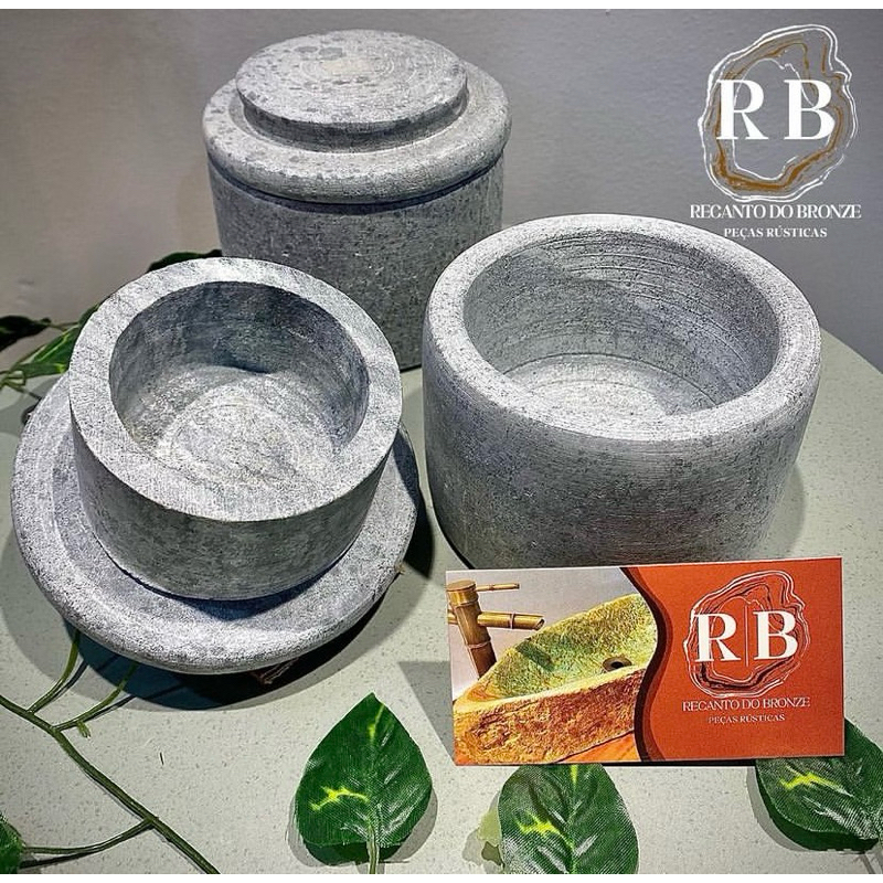 Manteigueira Francesa de Pedra Deixa sua Manteiga sem Macia - N em Oferta na Shopee