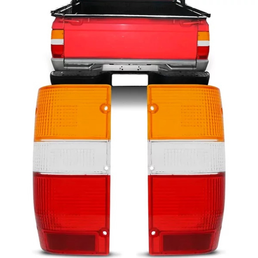Lente Lanterna Traseira Mitsubishi L200 1992 A 2003 em Oferta na Shopee