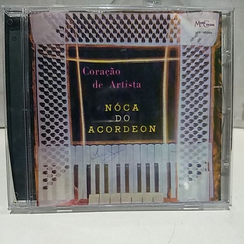 CD NOCA DO ACORDEON -CORAÇÃO DE ARTISTA 1,966