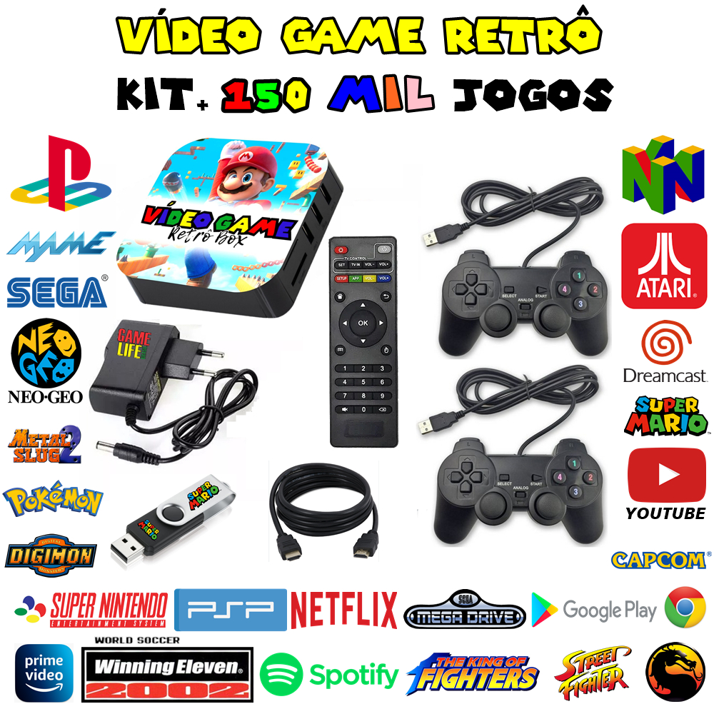 Box Games Retro: Onde Comprar | BuscaProdutos
