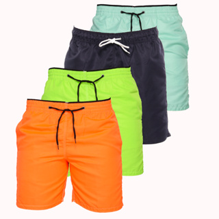 kit 04 shorts tactel menino infantil juvenil bolso cordão reajuste 02 a 16 anos oferta em Oferta na Shopee