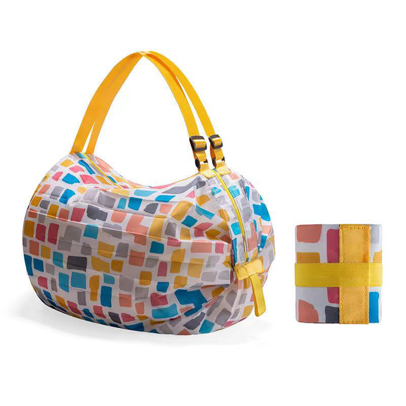 Bolsa multiuso dobrável quando fechado ficar tamanho de uma carteira super prática em Oferta na Shopee