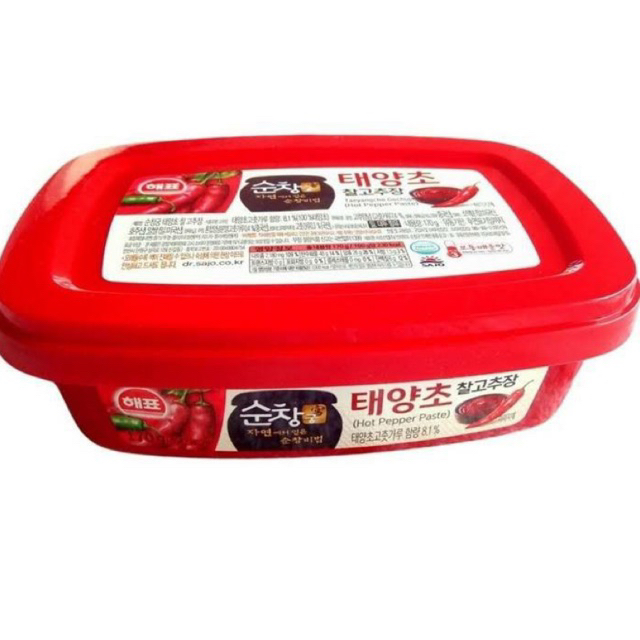 GOCHUJANG PASTA DE PIMENTA PICANTE COREANA TAEYANGCHO SAJO - 170 GRAMAS em Oferta na Shopee