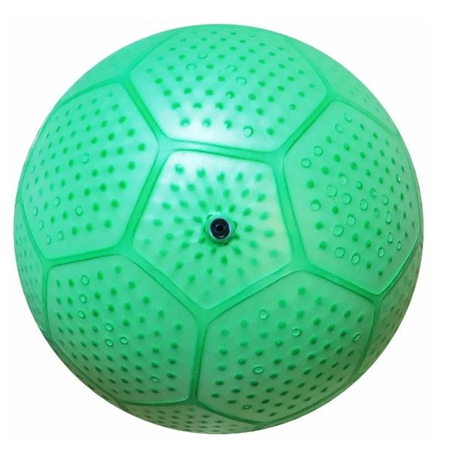 2 Bolas De Vinil Bico De Jaca Coloridas De Futebol- Brindes — imagem 2 de 2