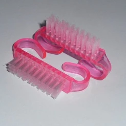 Mini Escova De Unhas Limpeza Manicure Salão Escovinha Limpa Unha
