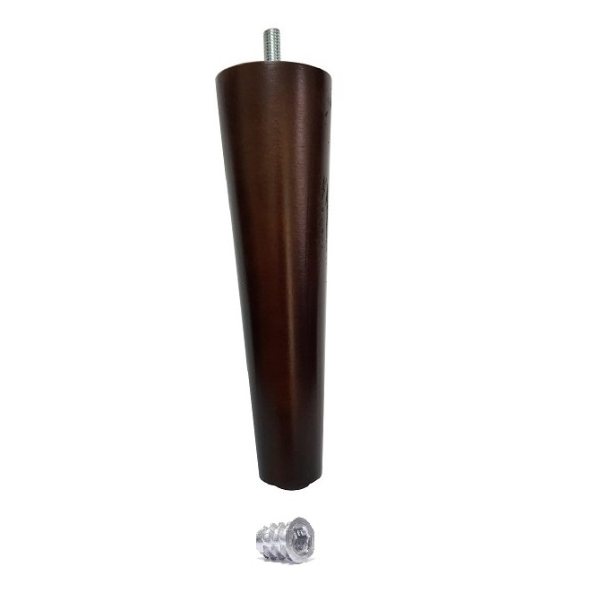 2 Pés Palito 15cm + 2 Pés palito 10cm + 4 Bucha Americana - JTHOME