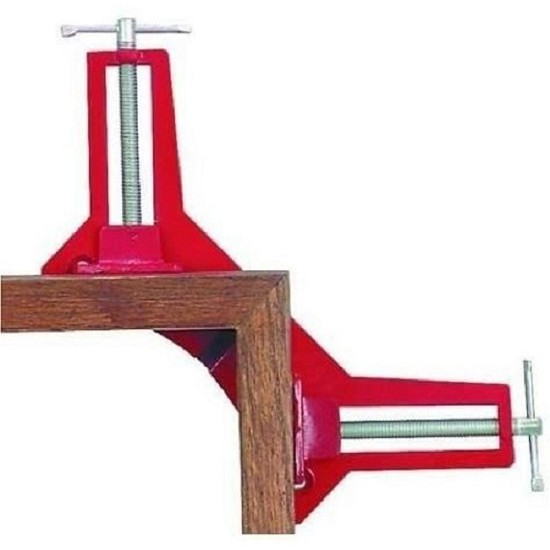 Grampo sargento angular 75 mm 90 graus 2 morsas Ipiranga profissional
