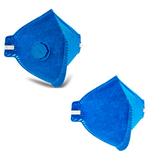 Máscara de Proteção Facial Pff1 Pff2 Sem Válvula Com Válvula Proteção Respiratória em Oferta na Shopee