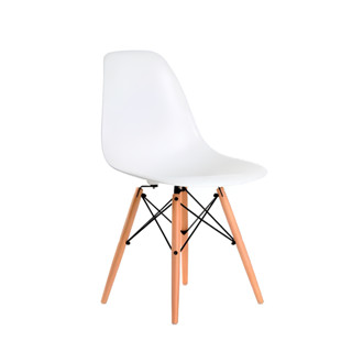 Cadeira Eames Eiffel Pés de madeira Muito Barato