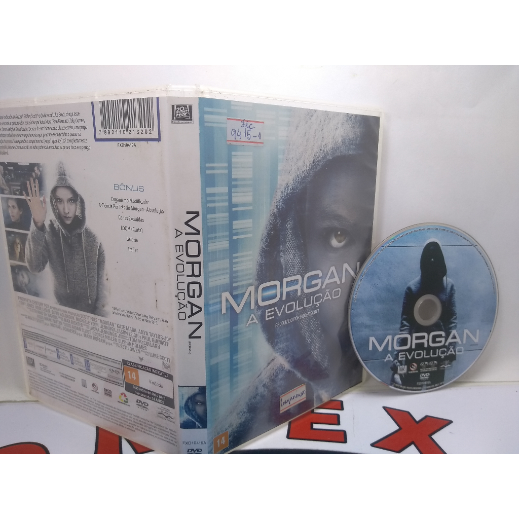 Dvd Morgan A Evolução - Original