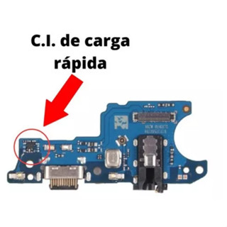 Placa de Carga Usb Microfone Conector Compatível Galaxy A03s (a037) A02s com Turbo C.I. Carga Rápido