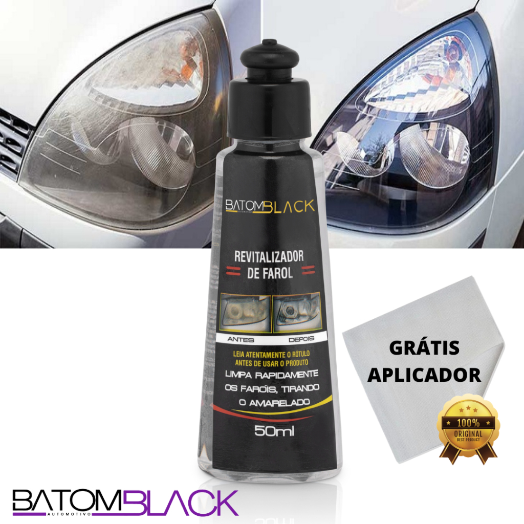 Limpa Farol Revitalizador de Farol 50ml Batom Black