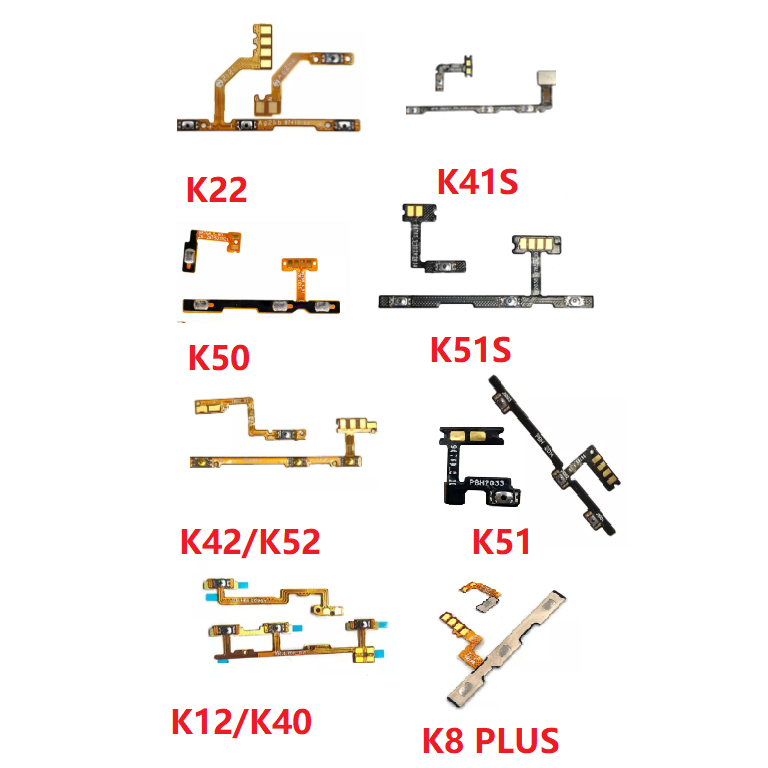 Flex Power /  Flex Vloume Compatível K22 / K41S K410/K50S / K42 K52 K62/K8 PLUS/ k51/K51S/  K12/K12 Plus, K40, X420
