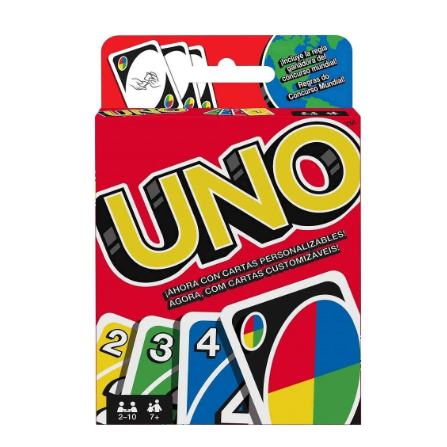 Jogo Uno Mattel Diversao Sem Limites Para Jogar Com Família e Amigos diversão garantida