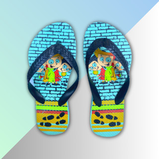 Chinelo Infantil Masculino Sandália Menino Personagens Confortável