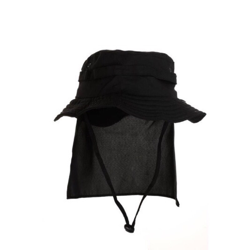Chapéu tático militar com proteção de nuca / chapéu tático /  Bonie Hat / chapéu de pesca / chapéu protetor