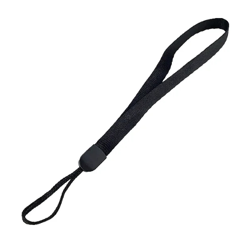 Cordinha Eco Tupper Plus para Garrafa Squeeze Preta Corda