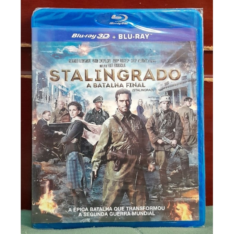 Blu-ray 3D + Blu-ray 2D - Stalingrado - A Batalha Final - 2 Discos (Novo/Original/Lacrado)