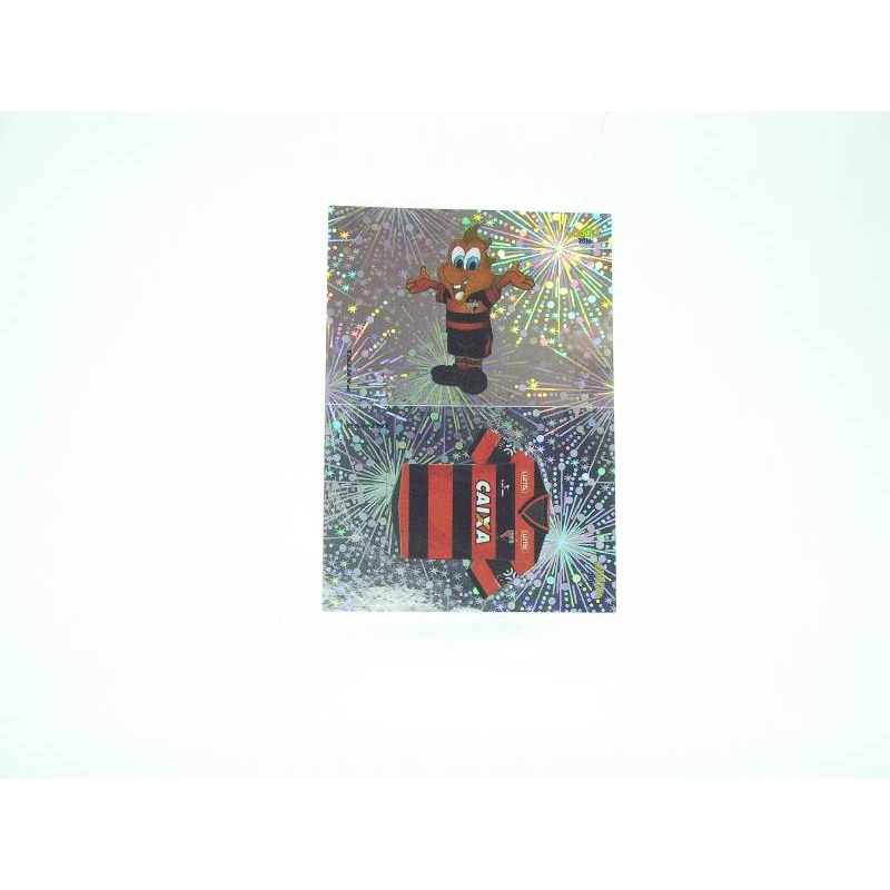 ATLETICO-GO MASCOTE E CAMISA Nr F83 & F84 CB 2016 PANINI