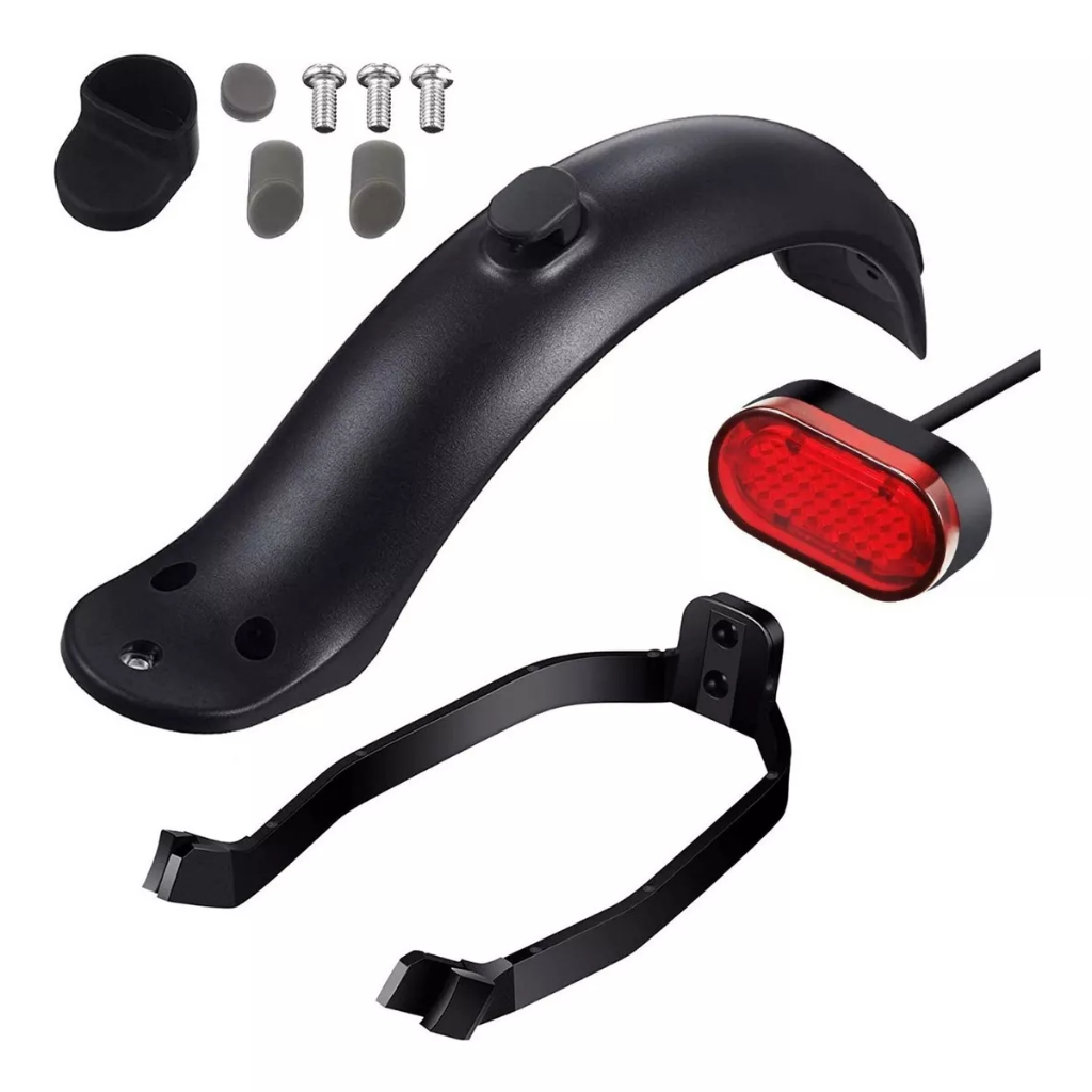 Kit Patinete Elétrico Paralama + Suporte Paralama E Lanterna