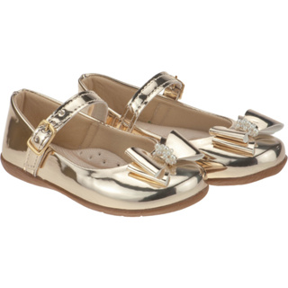 Sapatilha Infantil Menina Laço Dourada Conforto Leve Festa Ocasião Especial Daminha Luxo em Oferta na Shopee