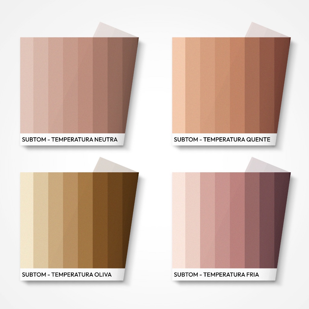 Tecidos Para Coloração Pessoal | Subtom - Teste Pele Oliva