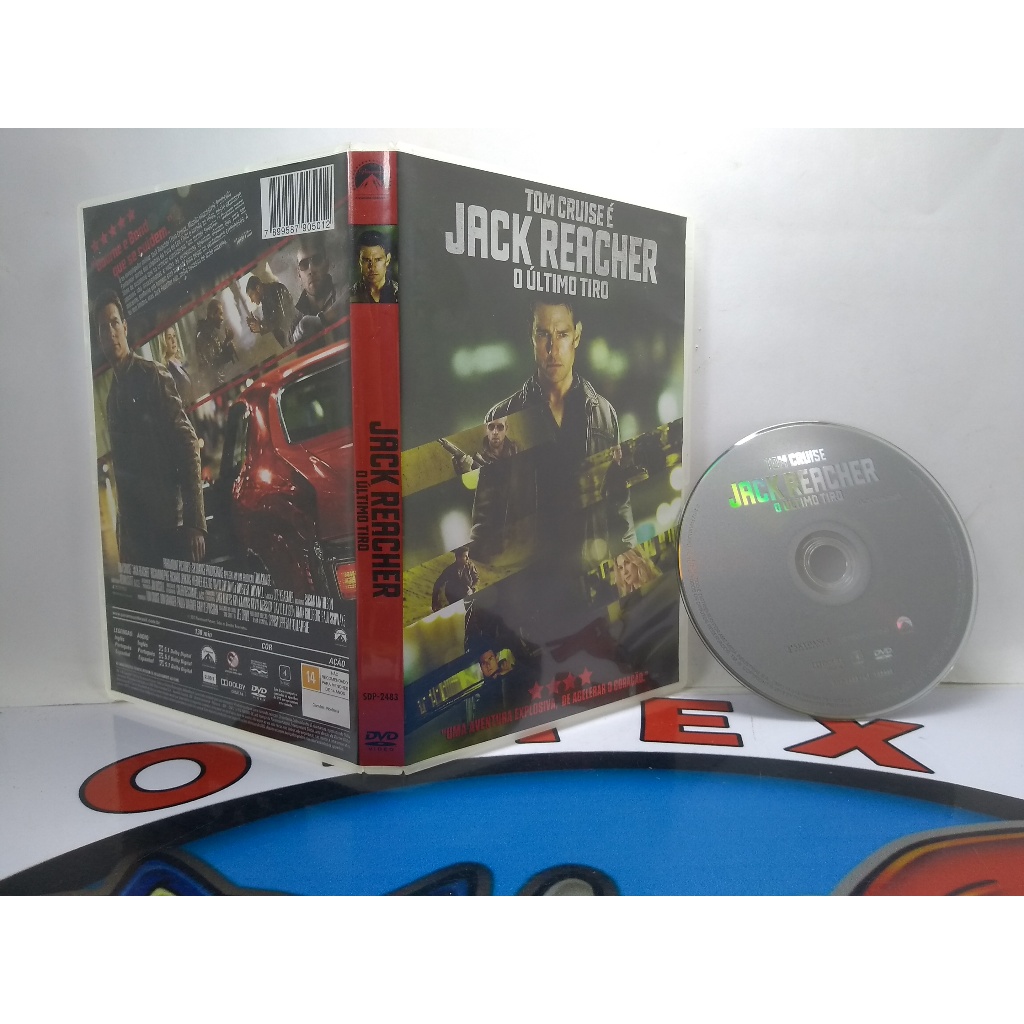 Dvd Jack Reacher - O Último Tiro (mídia Original) tom cruise