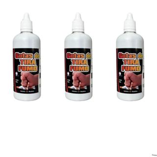 3 und Gotas de Tira Fumo - 100ml (cada) - Produto 100% NATURAL