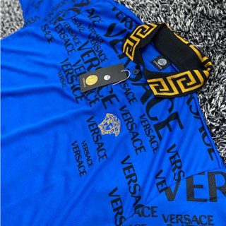 Camisa Polo Versace Masculina Manga Curta Camiseta Europeia