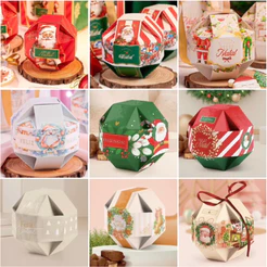 10~40 bolas de natal caixas para doces natal bolinha de natal (JANGO NATAL 2024) OUTLET NATAL