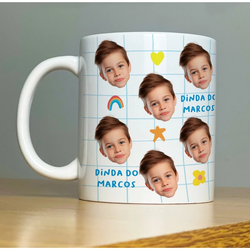 Caneca Personalizada: Amor em Cada Gole ❤️