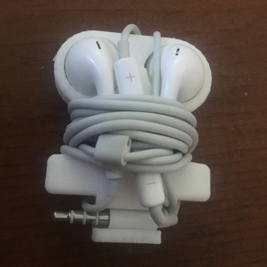 Organizador phone Apple - Earbud - Suporte para phone - Impressão 3D