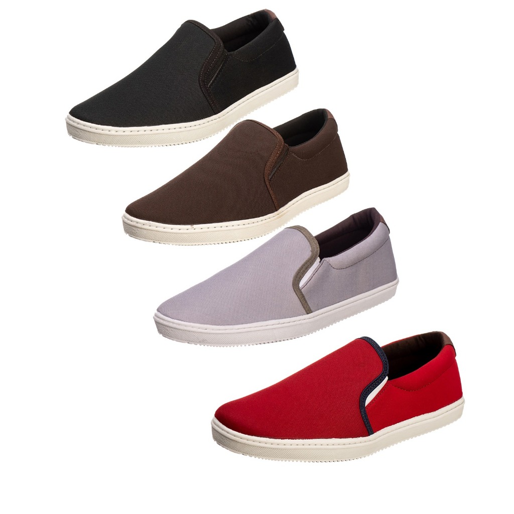 Sapato Sapatênis Slip-On Calce Fácil Confort