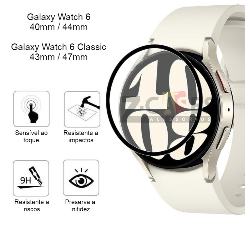 Película Nano Gel para Samsung Galaxy Watch 6 40mm 44mm / Galaxy Watch 6 Classic 43mm 47mm