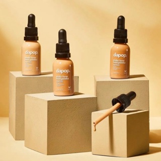 Base Fluida Make Bem Basiquinha Dapop: Aveludada, Vegana e Perfeita para o Dia a Dia! em Oferta na Shopee