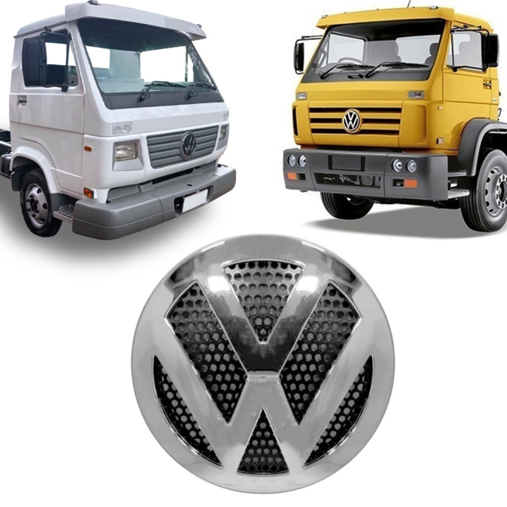 EMBLEMA GRADE CAMINHÃO VW WORKER TITAN 8150 13180 15180 17210 18310 DE 2000 DIANTE