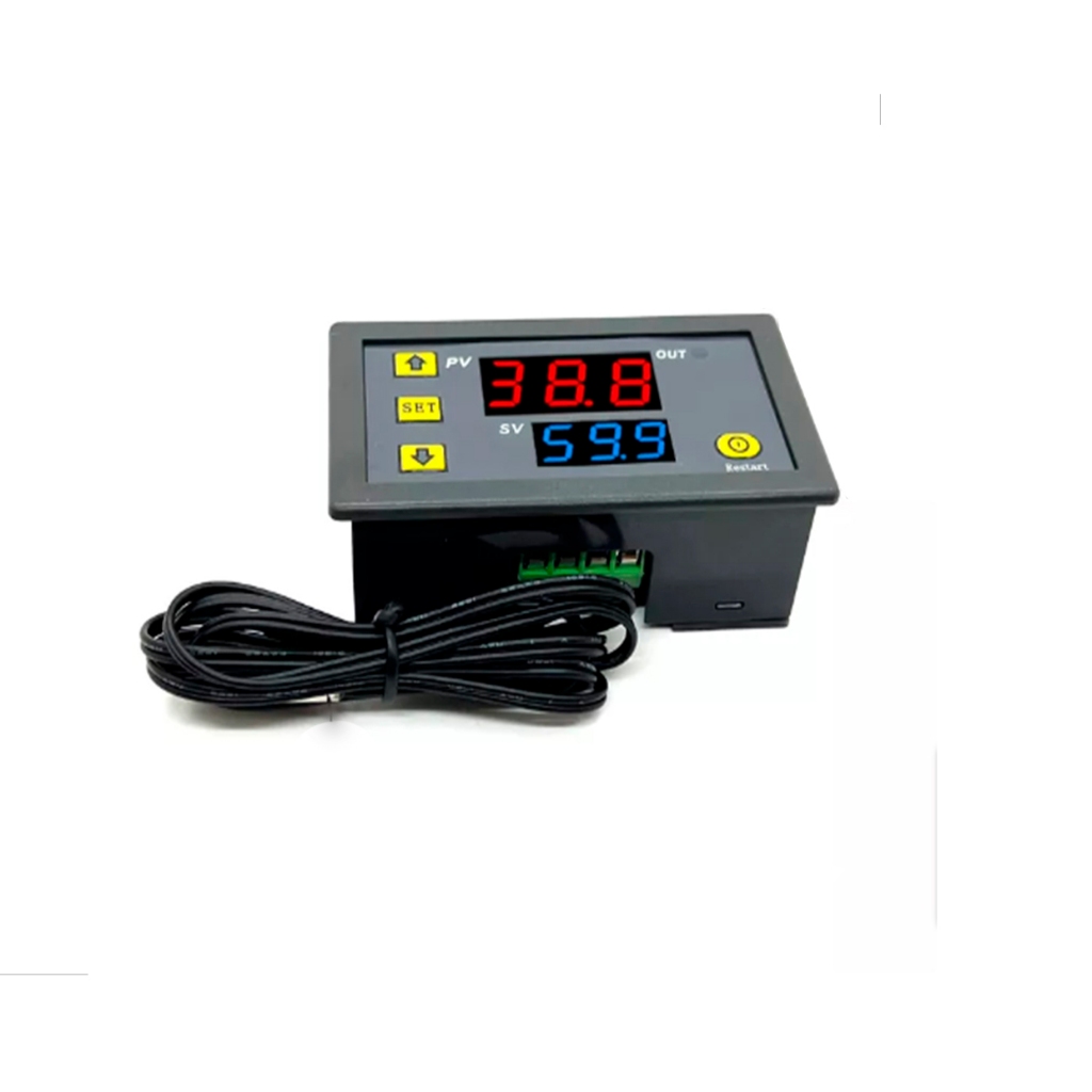 W3230 Controlador temperatura 110-220V Digital termostato chocadeira, cervejeira e aquário