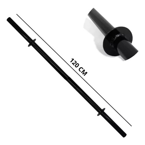 Barra Para Body Pump 120cm Treino Funcional Agachamento Musculação Academia