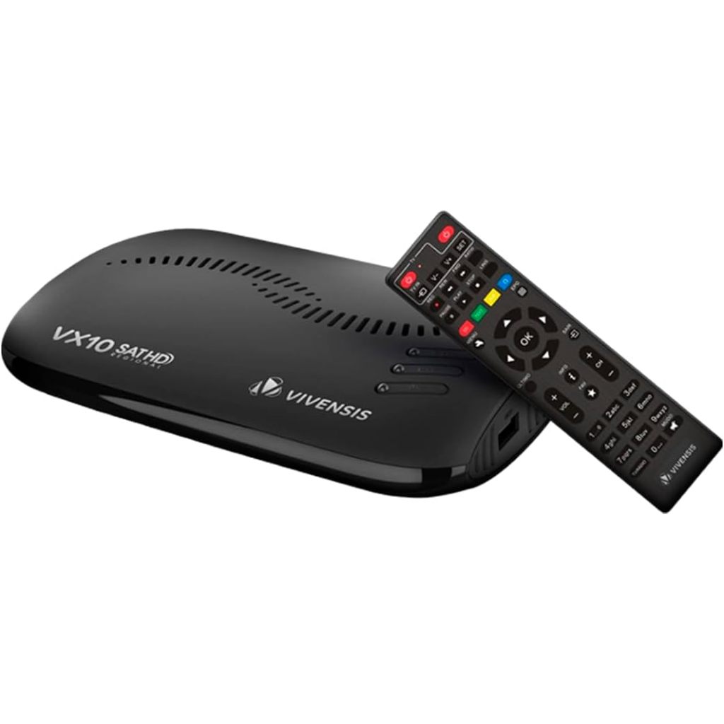 Receptor Digital Multimídia Vivensis Vx10 Tv Hd Sat