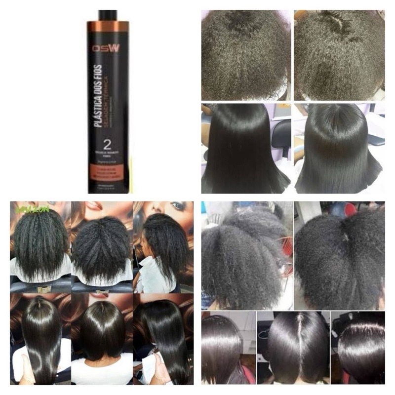 Plástica Dos Fios Selagem Termica Progressiva Osw Passo 2 em Oferta na Shopee