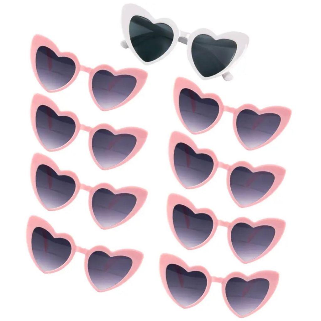 Óculos Despedida de Solteiro - Formato Coração em Oferta na Shopee